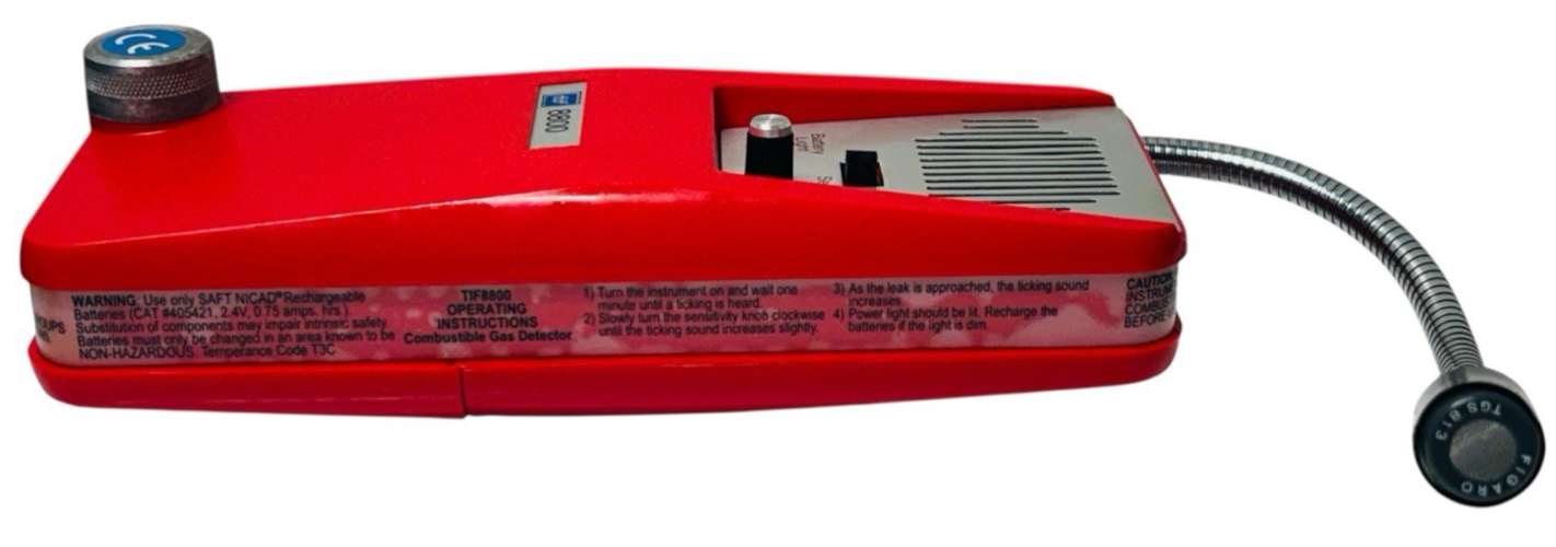 TIF 8800A Combustible Gas Leak Detector w/ Case, Used Tested/Working4
