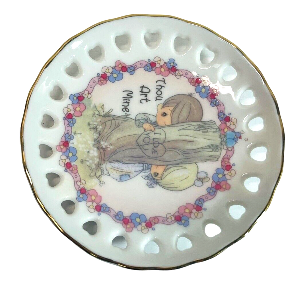  1994 Enesco MINI PLATE "YOU ARE FOREVER MINE" Precious Moments 101923