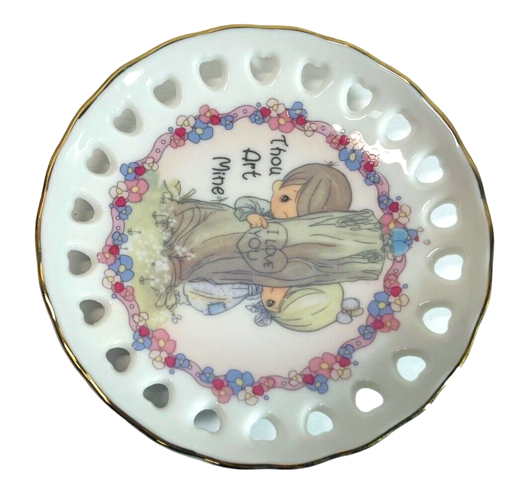  1994 Enesco MINI PLATE "YOU ARE FOREVER MINE" Precious Moments 101923
