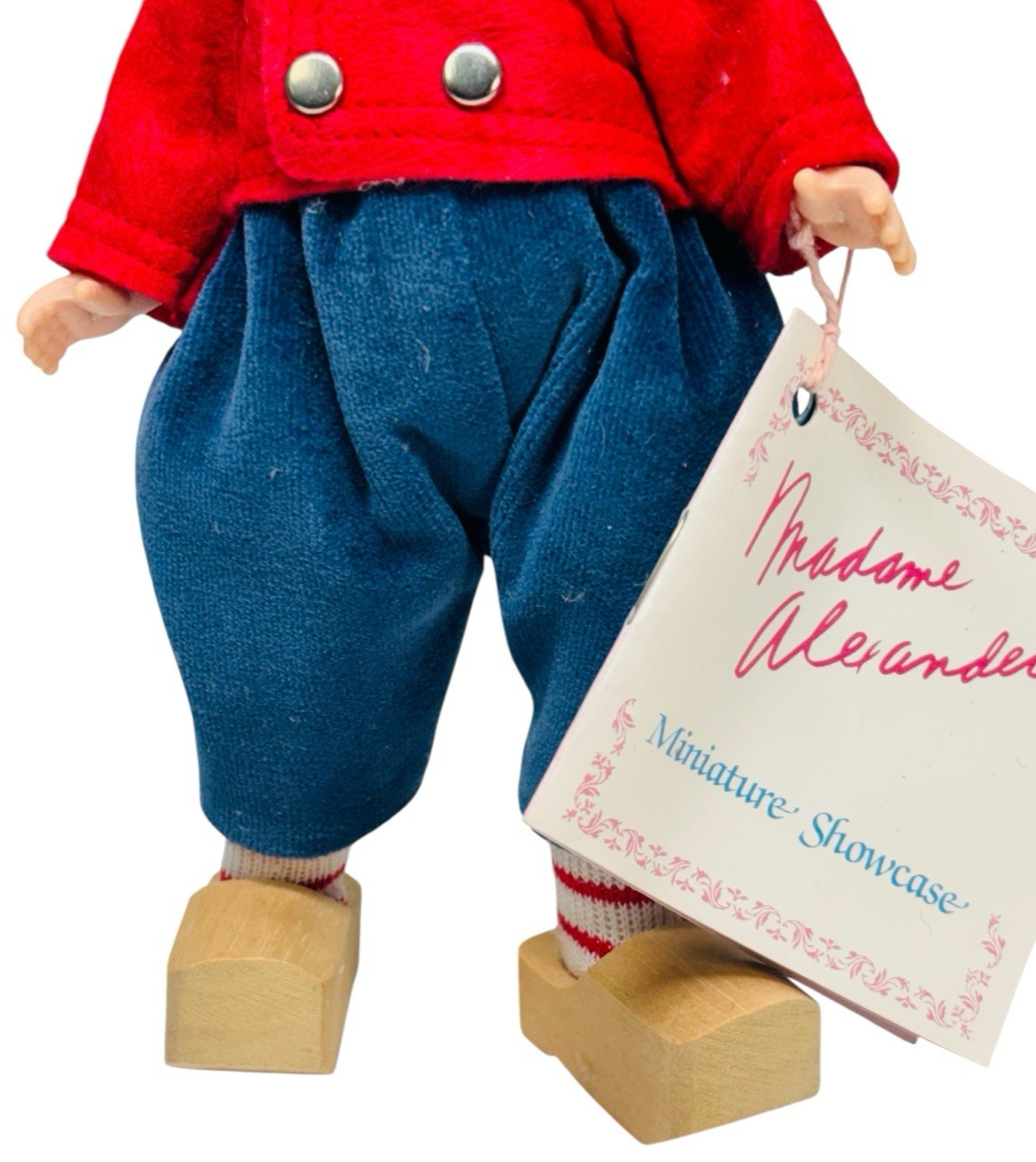 1987 Madame Alexander 8” Doll Netherlands Boy 577 Blonde Dutch Attire Wood Shoes3