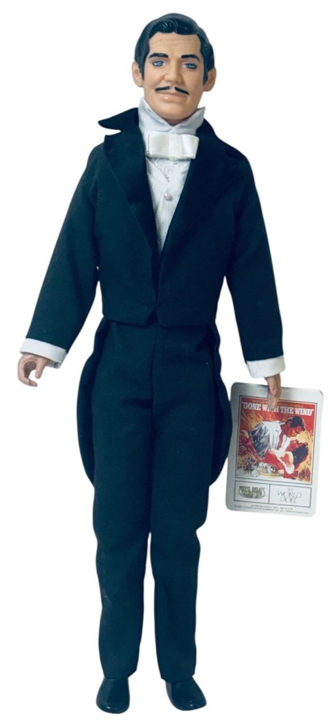 1989 GONE WITH THE WIND 50th Anniversary Portrait Doll RHETT BUTLER 11” NO BOX0