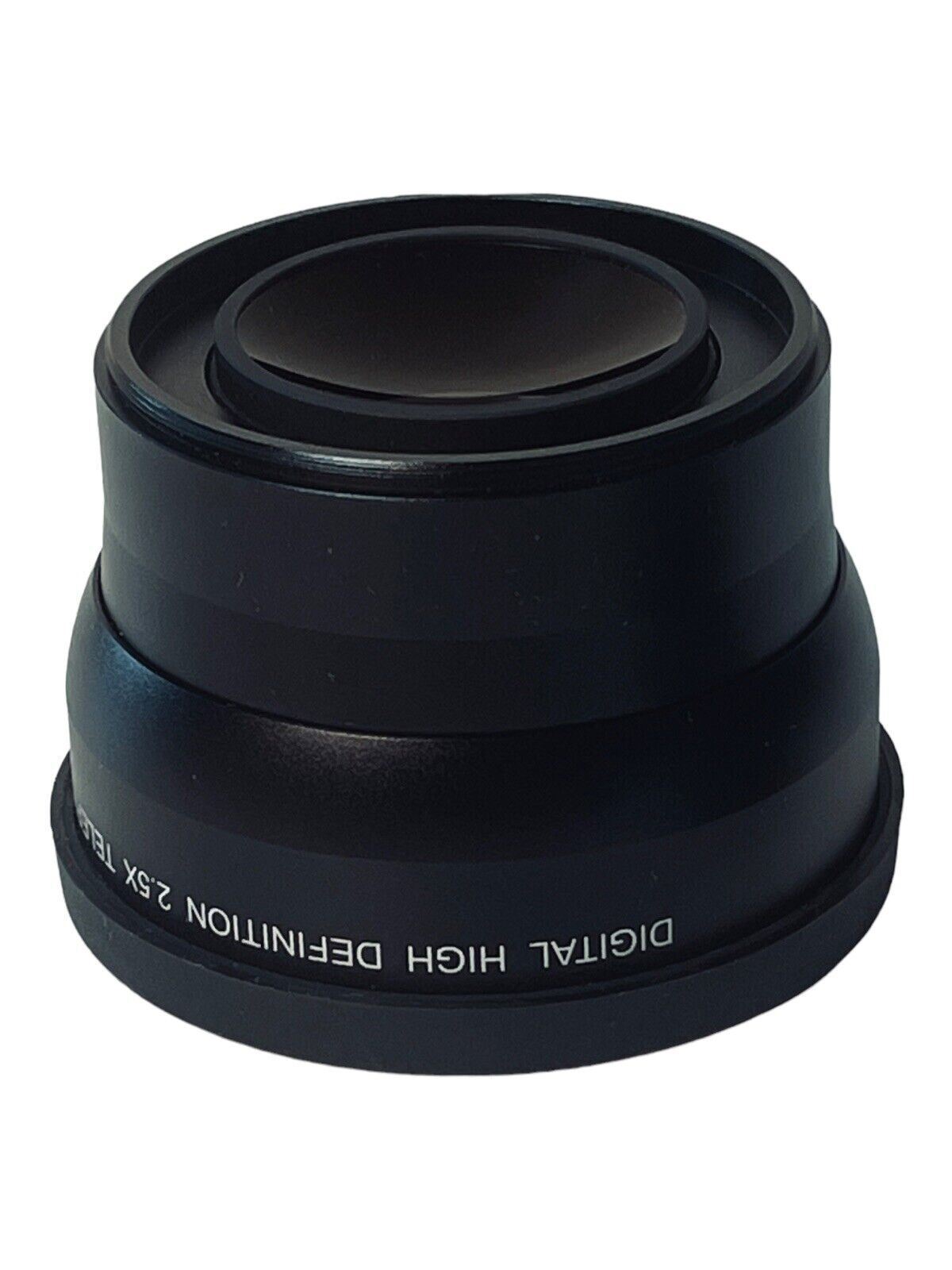 Telephoto Lens 2.5X 62mm Deluxe (2662T-BL) Digital Concepts, Made In Japan6