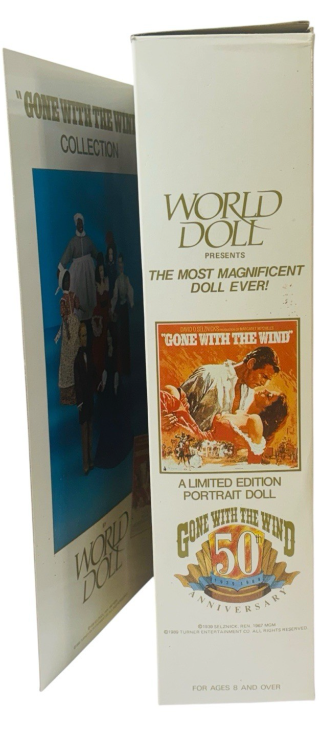 1989 GONE WITH THE WIND 50th Anniversary ed. Portrait Doll BONNIE BLUE 7” NIB5