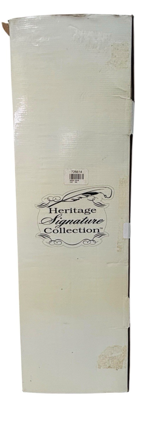Heritage Signature Collection Porcelain Heritage Signature 26” Tall W/Doll Stand5