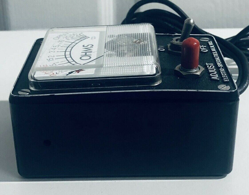Meter PC-2 MILW/WIS w/On & Off Switch Electro ~ OHMS Specialties VINTAGE~WORKS