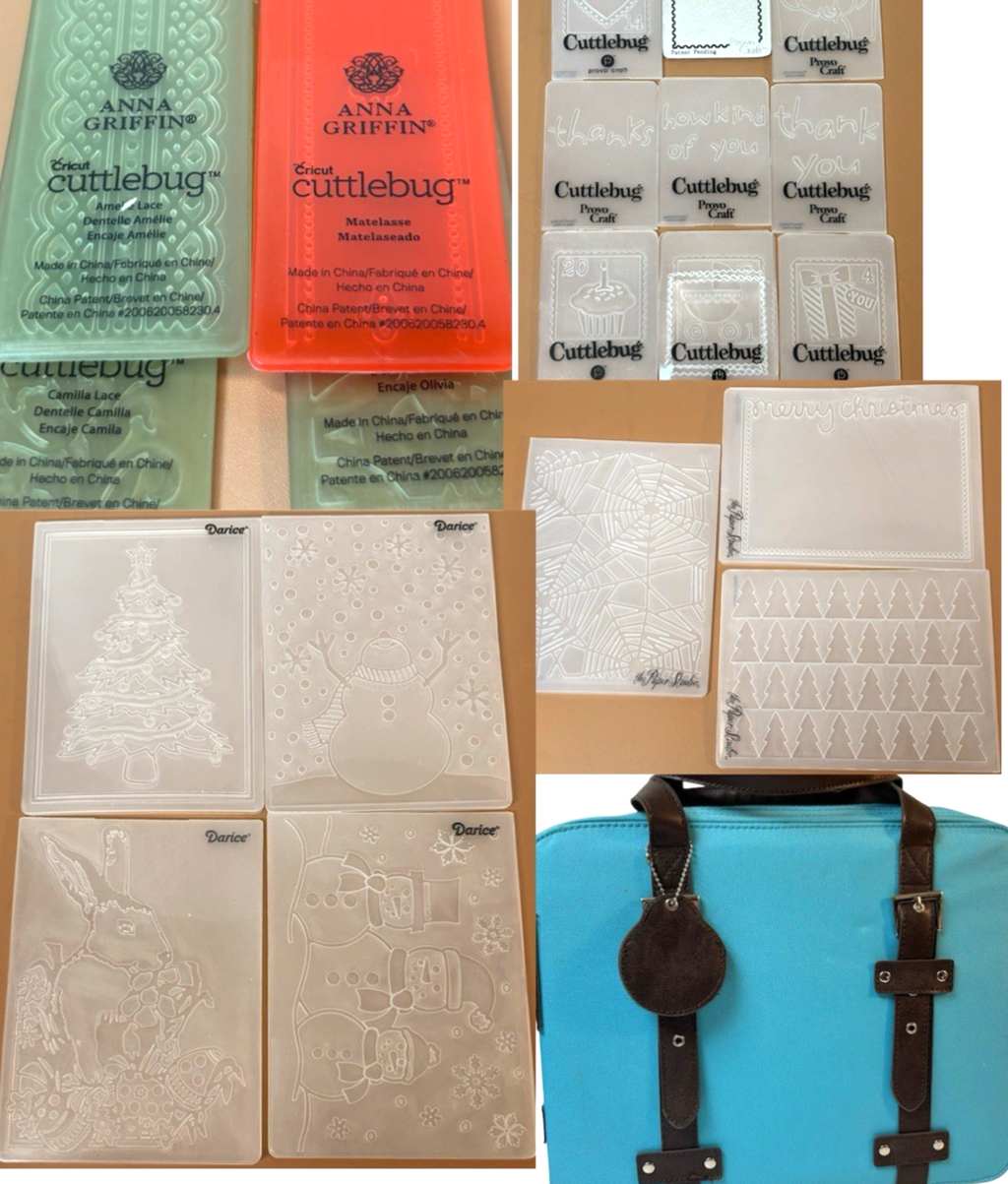 DARICE EMBOSSING STORAGE CASE, CUTTLEBUG DIE & ACCESSIORIES0