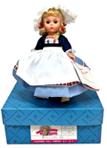 1987 Madame Alexander 8” Doll Netherlands 581 Blonde Girl in Dutch Attire.0