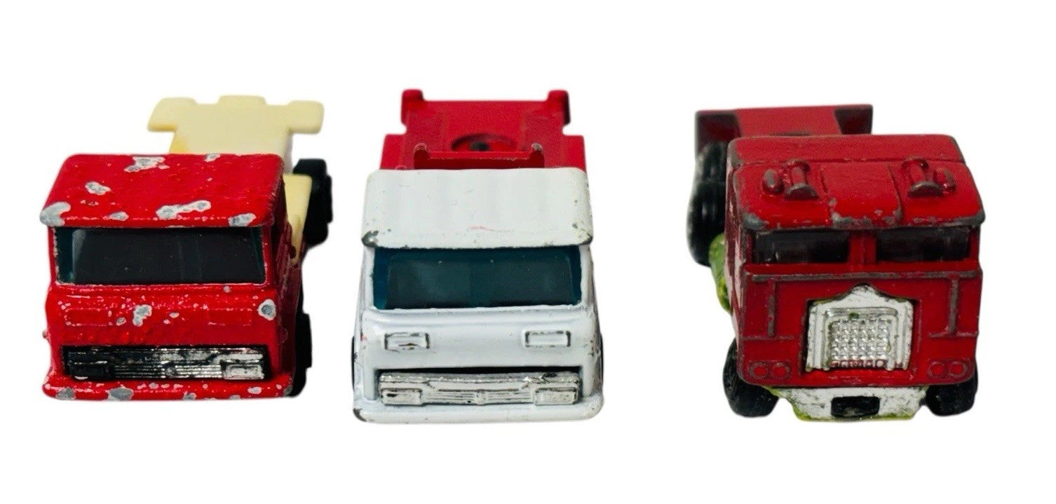 Vintage Diecast Work Trucks (2-Yatming/Road Champs/Summer) 1980s8