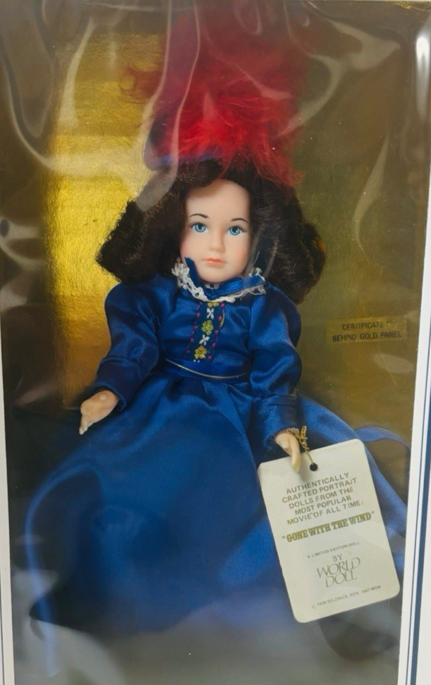 1989 GONE WITH THE WIND 50th Anniversary ed. Portrait Doll BONNIE BLUE 7” NIB1