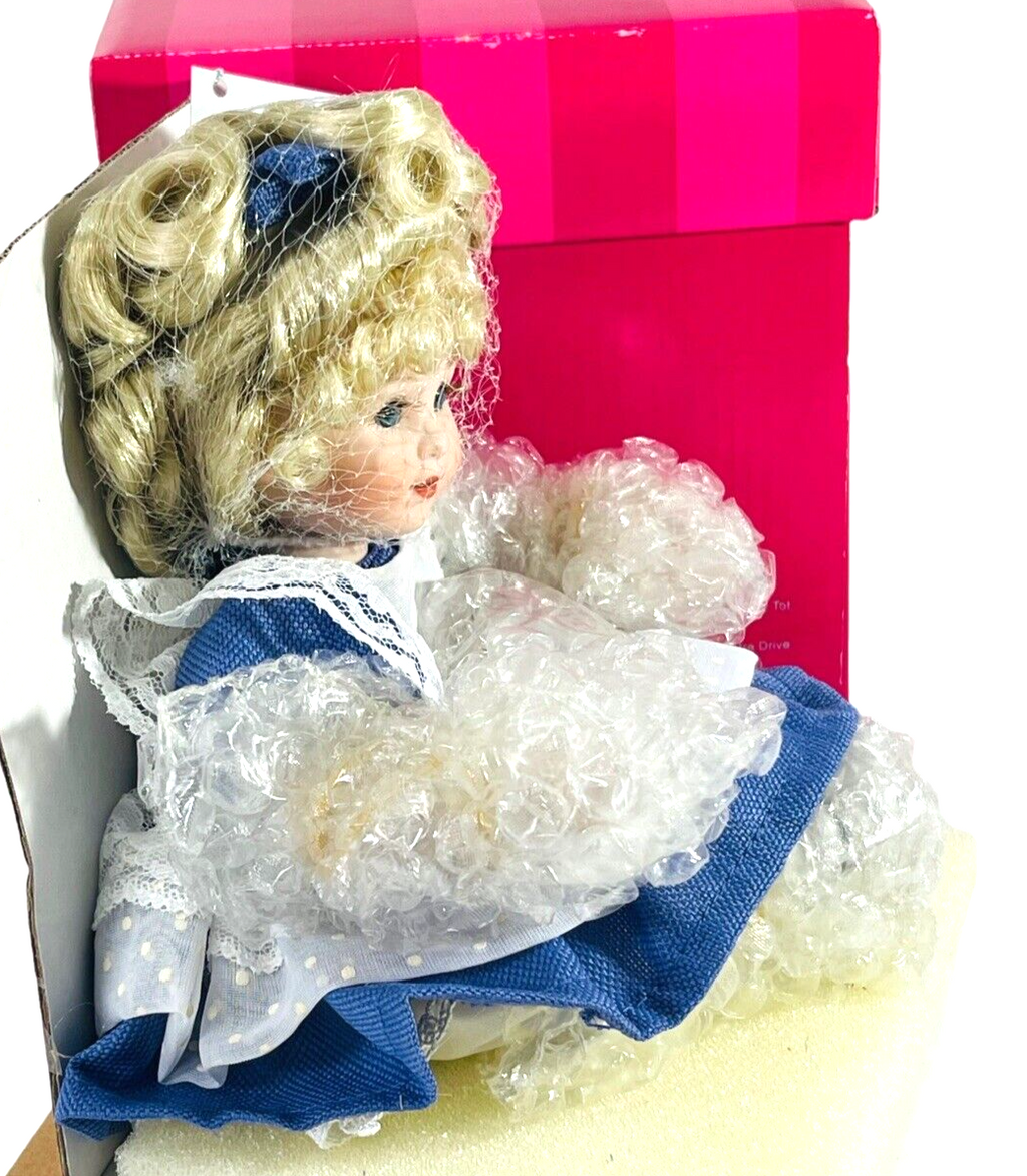 MARIE OSMOND PORCELAIN DOLL BEARY BEST FRIEND ~ COA ~ IN ORIGINAL BOX (NRFB).4