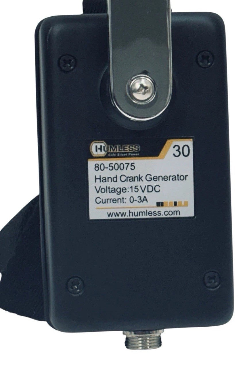 SSD-30W DC12V Manual Generator Hand Crank Generator Emergency Power Supply2