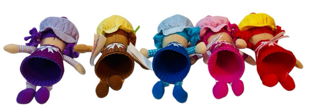 2011 Little Miss Muffins Dolls 8” Jay at Play Toy Collection Lot of 64