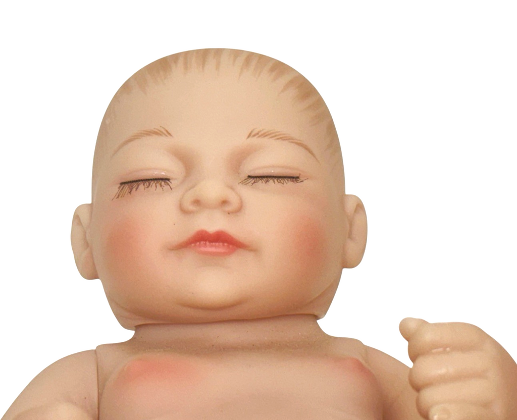 Rebirth Doll Kids Toys Reborn Tiny 10” Lifelike Babygirl 9.5oz (Silicon & Vinyl)2