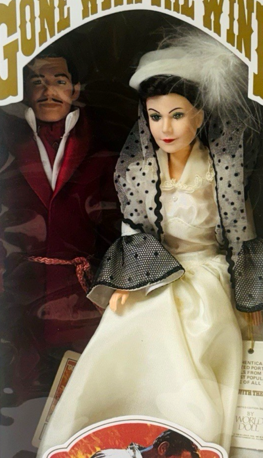 RARE WORLD DOLL GONE WITH THE WIND LIMITED EDITION SCARLETT O'HARA /RHETT BUTLER1