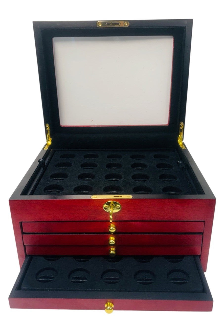 CSN Ultimate Presidential Dollar Coin Collection 2007 to 2011 - 100 Coins W/Key7