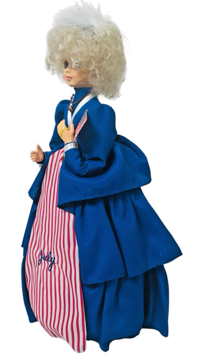1986 Brinn's Musical Calendar Miss "July" Doll Item: 2NGN-206.32