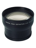Telephoto Lens 2.5X 62mm Deluxe (2662T-BL) Digital Concepts, Made In Japan0