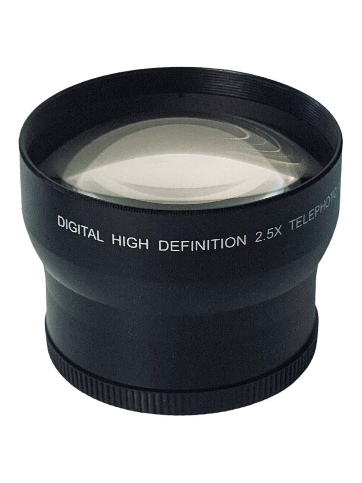 Telephoto Lens 2.5X 62mm Deluxe (2662T-BL) Digital Concepts, Made In Japan0